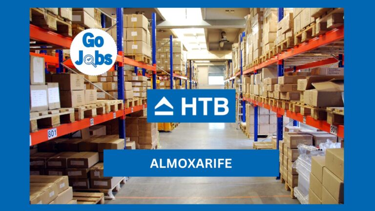 ALMOXARIFE: Vaga aberta pelo Grupo HTB https://gojobs.com.br/